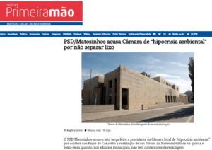 PSD/Matosinhos acusa Câmara de “hipocrisia ambiental” por não separar lixo