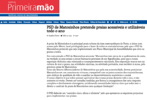 PSD de Matosinhos pretende praias acessíveis e utilizáveis todo o ano